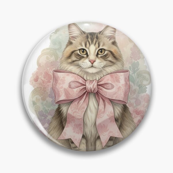 Item preview, Vintage Cat With Bow sticker  designed and sold by snehminshi.