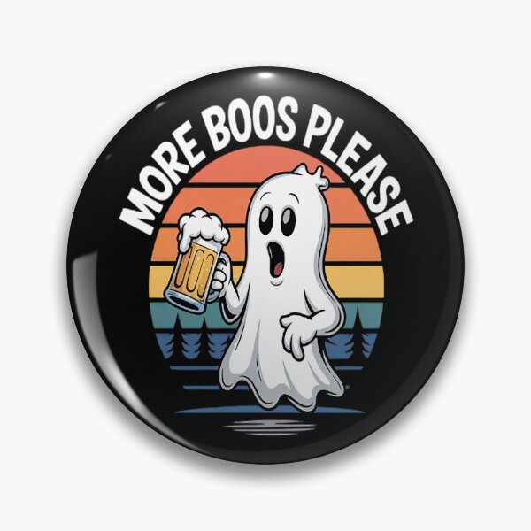Item preview, More Boos Please Ghost Beer Halloween Drinking designed and sold by brinbotty.