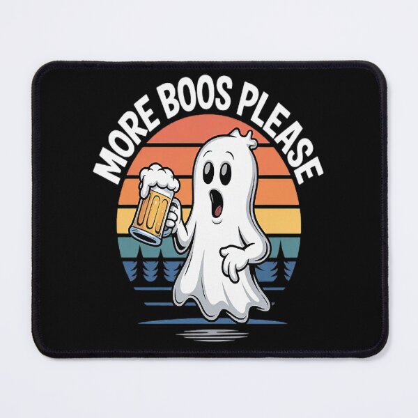 Item preview, More Boos Please Ghost Beer Halloween Drinking designed and sold by brinbotty.