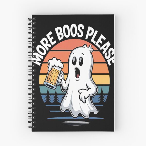 Item preview, More Boos Please Ghost Beer Halloween Drinking designed and sold by brinbotty.