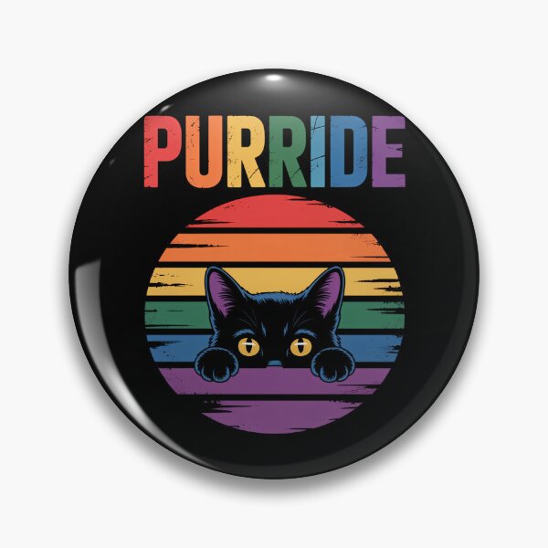 Item preview, Pride Cat Gay LGBTQ Rainbow Flag designed and sold by TikCore.