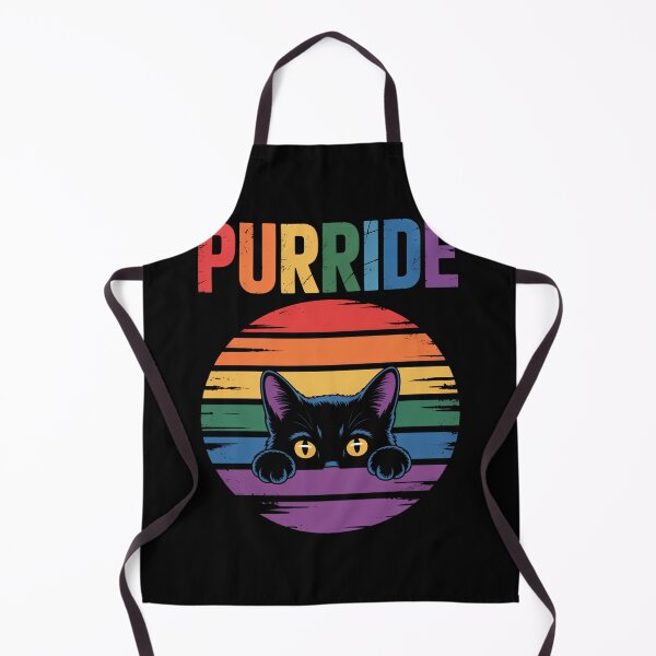 Item preview, Pride Cat Gay LGBTQ Rainbow Flag designed and sold by TikCore.