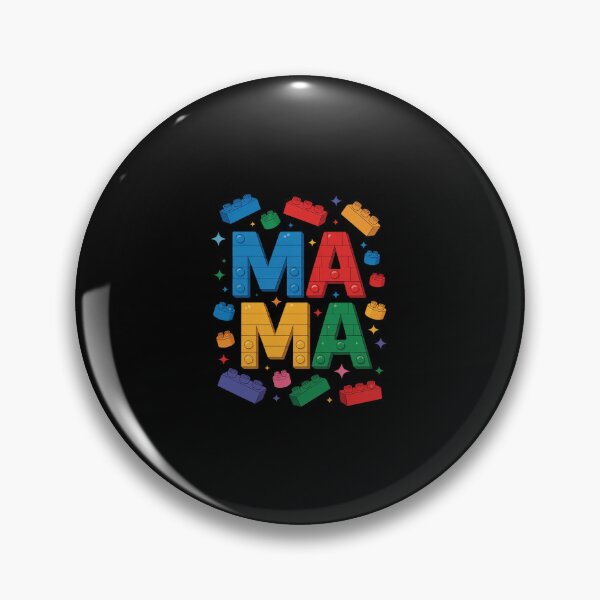 Item preview, Mama Master Builder Building Bricks Blocks Mothers Day designed and sold by SyntaxClaw.