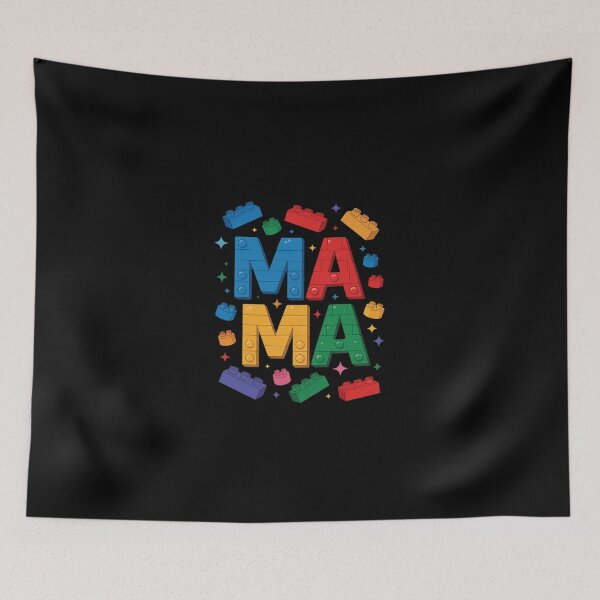 Item preview, Mama Master Builder Building Bricks Blocks Mothers Day designed and sold by SyntaxClaw.