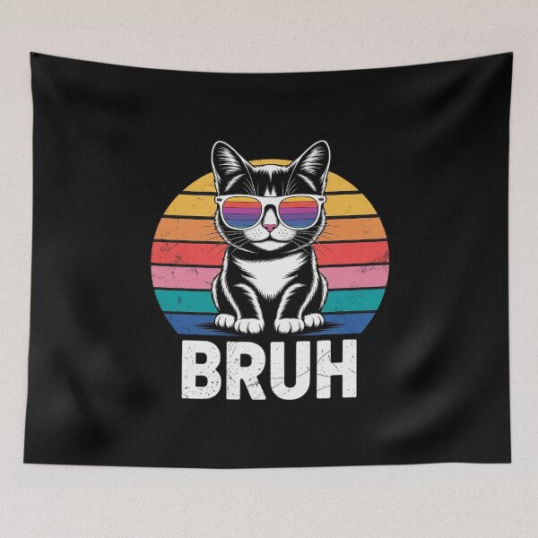 Item preview, Cat Bruh For Teens Boys Girls Men Women Meme 61 designed and sold by FadeOfThrone.