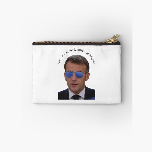 Item preview, Even Emmanuel Macron wearing sunglasses designed and sold by Crealice.