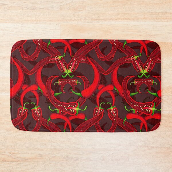 Item preview, red chili peppers designed and sold by babanovaesha.