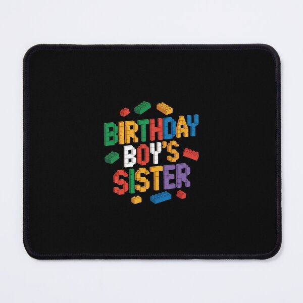 Item preview, Master Builder Birthday Boy's Sister Building Bricks Blocks designed and sold by SyntaxClaw.
