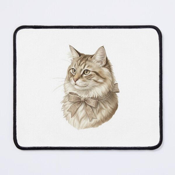 Item preview, Vintage Cat With Bow stickers  designed and sold by snehminshi.