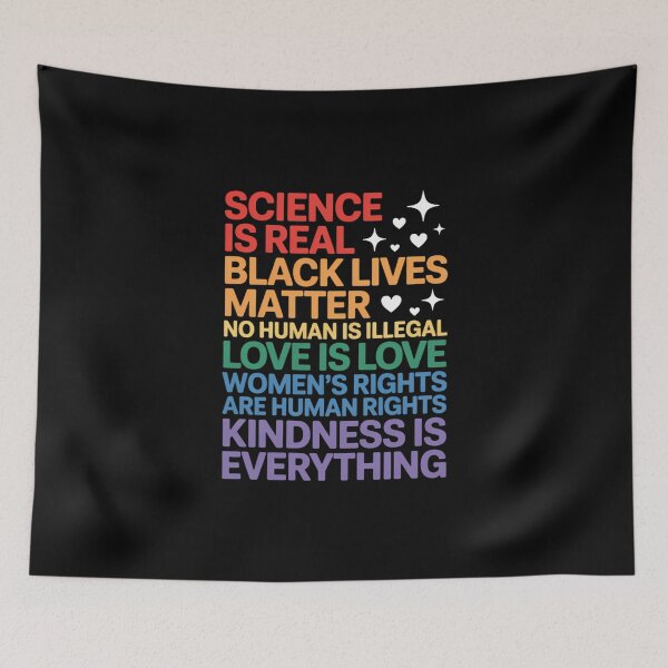 Item preview, Rainbow LGBT Pride Kindness Lovers Support Sayings designed and sold by TikCore.