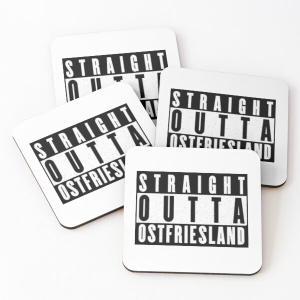 Artikelvorschau, Straight Outta Ostfriesland - Friesischer Spruch T-Shirt entworfen und verkauft von Loeppt.