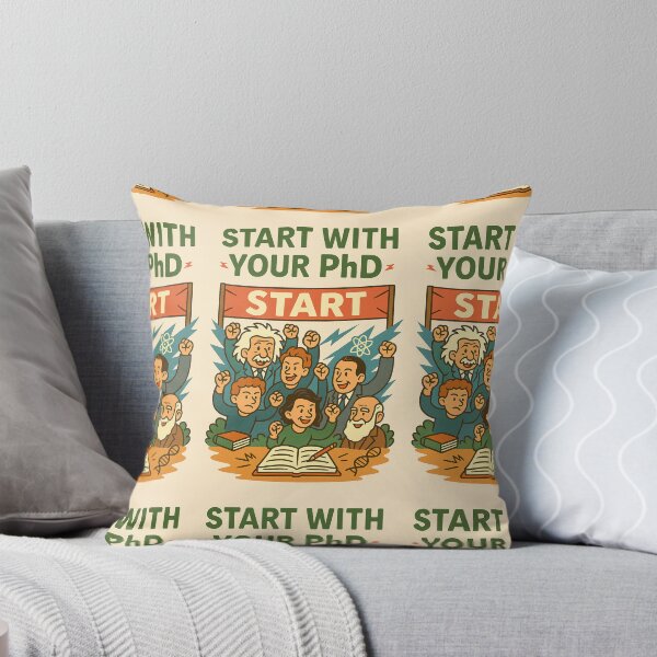 Item preview, Start with Your PhD – Cartoon Scientist Marathon designed and sold by gre47.