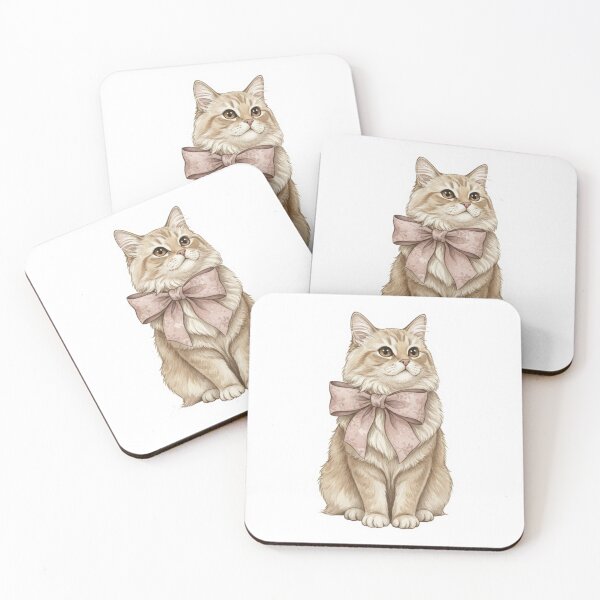 Item preview, Vintage Cat With Bow stickers  designed and sold by snehminshi.