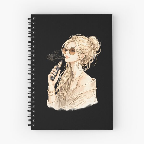 Item preview, Chic Vape Muse – Minimal Fashion Vape Illustration designed and sold by House of Taste Vape Designs.