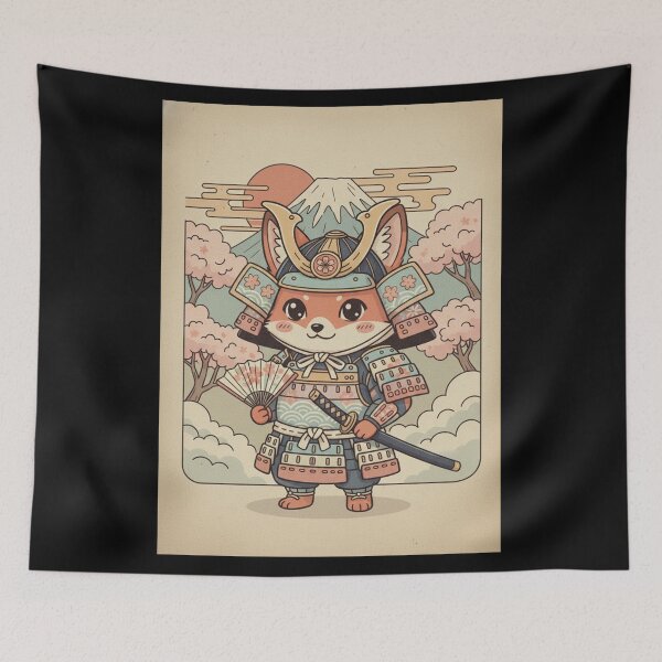 Item preview, The Little Sakura Samurai designed and sold by FoxVibes.
