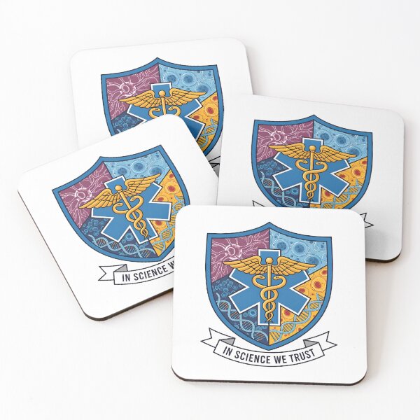 Item preview, In Science We Trust Medical Emblem    designed and sold by AbanoubStore.