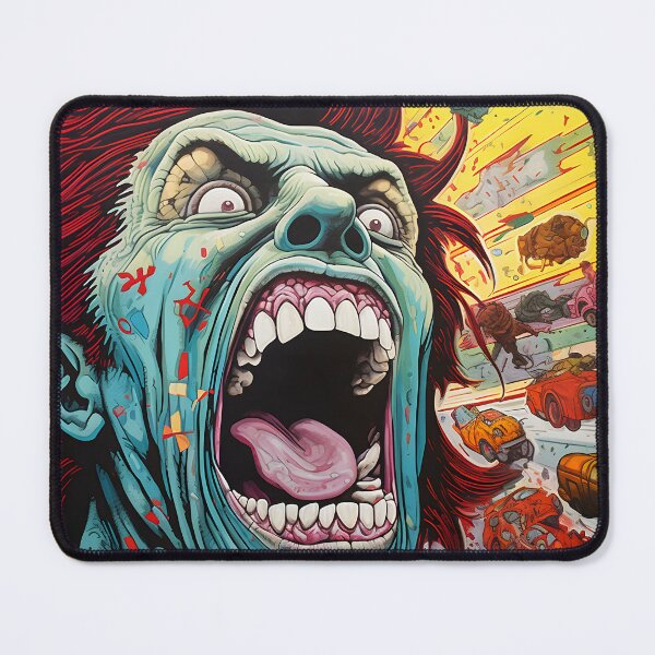 Item preview, Screamer Blue / Orange designed and sold by Retro Skate Shop.