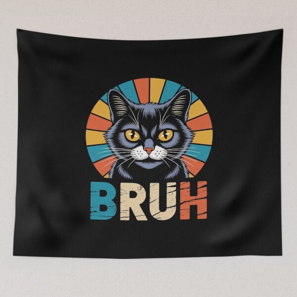 Item preview, Cat Bruh For Teens Boys Girls Men Women Meme  designed and sold by MarryIsMonth.