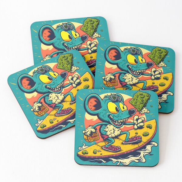 Item preview, Surfer Rat designed and sold by Retro Skate Shop.