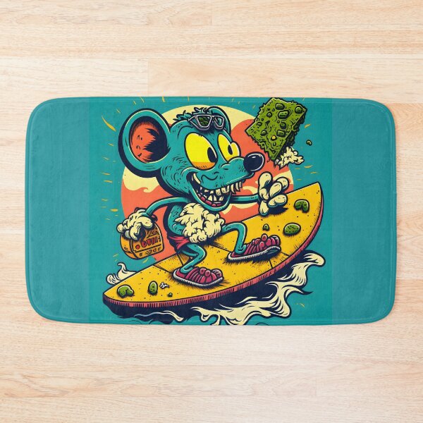 Item preview, Surfer Rat designed and sold by Retro Skate Shop.
