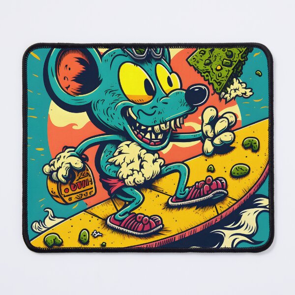 Item preview, Surfer Rat designed and sold by Retro Skate Shop.