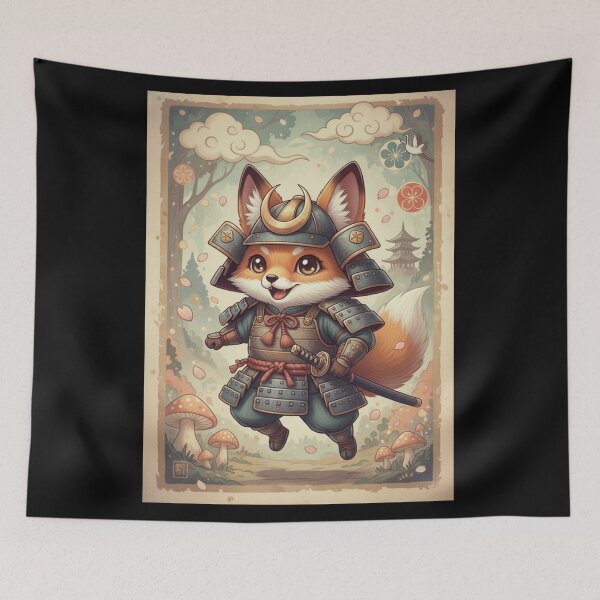 Item preview, Tiny Shogun of the Forest designed and sold by FoxVibes.