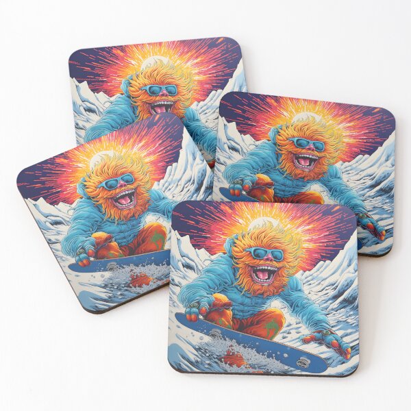 Item preview, Snowboard Yeti designed and sold by Retro Skate Shop.