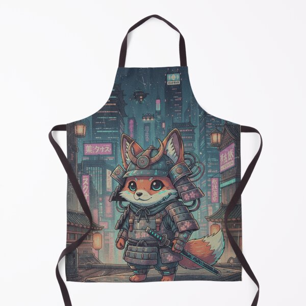 Item preview, Cyber Samurai Kitsune designed and sold by FoxVibes.
