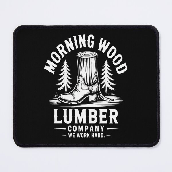 Item preview, Morning Wood Lumber Company Camping Carpenter designed and sold by brinbotty.