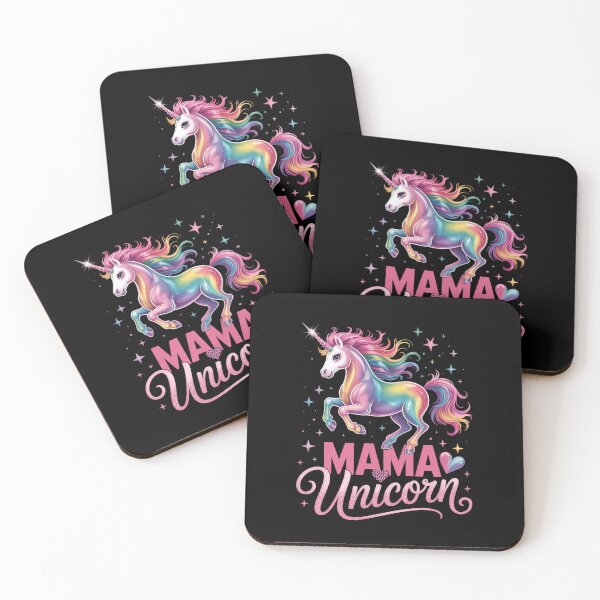 Item preview, Mama Unicorn Animal Cute Family designed and sold by TikCore.