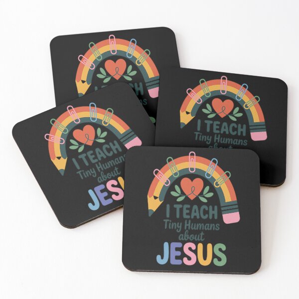 Item preview, i teach tiny humans about jesus Christian teacher designed and sold by kakashinn.