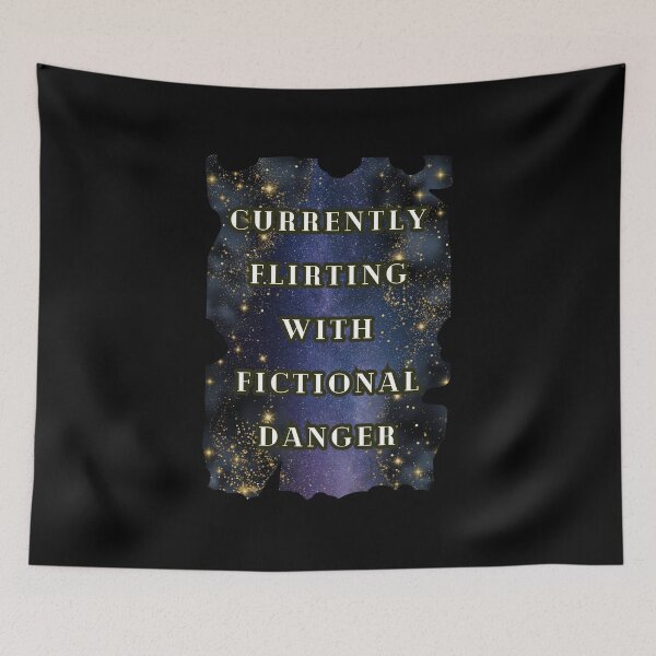 Item preview, Leave Me Alone I'm Currently Flirting with Fictional Danger, Book Lover, Dark Romance Lover designed and sold by DarkRomanceMom.