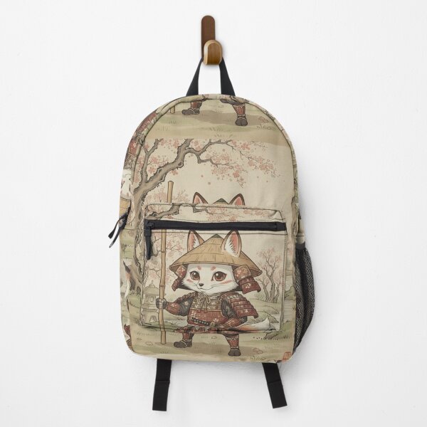 Item preview, The Kitsune Samurai's Spring Vigil designed and sold by FoxVibes.