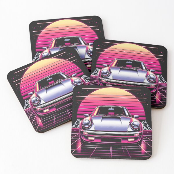 Item preview, Synthwave Supercar Retrowave 80'S Sports Car Graphic designed and sold by Mrs. Altaf M. Altaf.