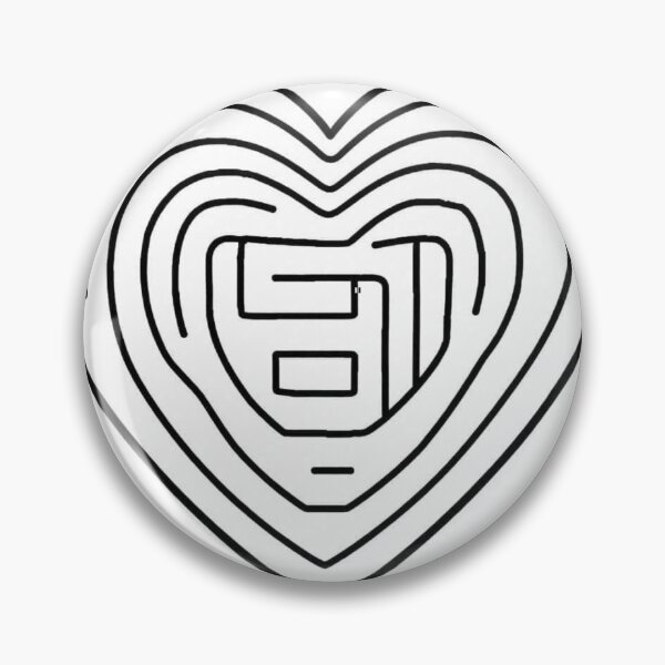 Item preview, Lybirth shaped mazes Relaxing Black and White Line Art designed and sold by Kookyclan.