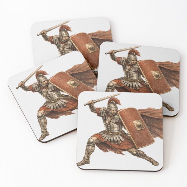 Item preview, Roman Legionnaire Battle Warrior Art designed and sold by Retr0Tshirts.