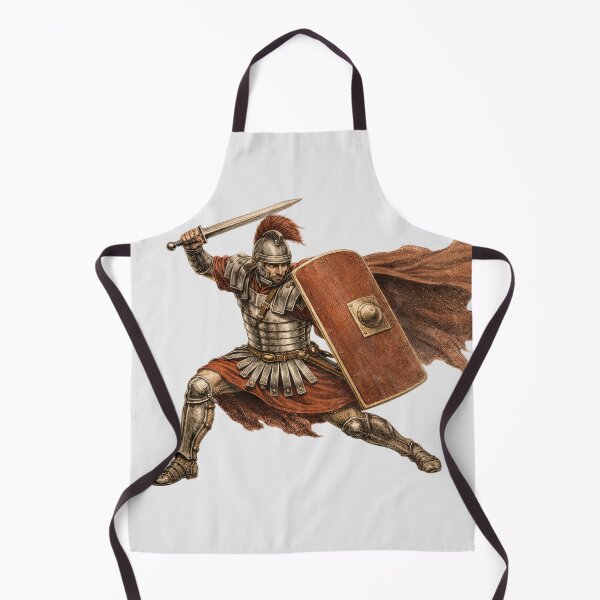 Item preview, Roman Legionnaire Battle Warrior Art designed and sold by Retr0Tshirts.