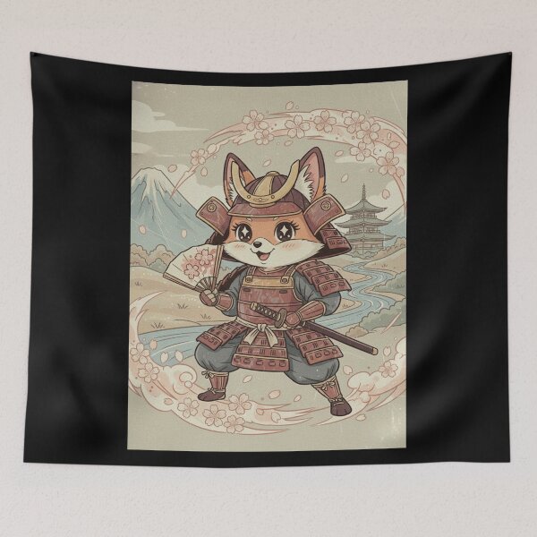 Item preview, Bushido Fox of the Blossoms designed and sold by FoxVibes.