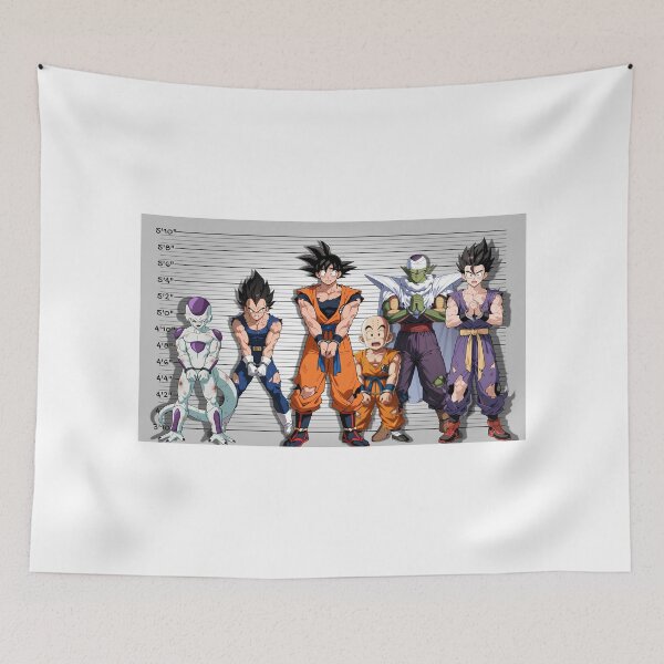 Item preview, Z Fighters Getting Arrested Funny Meme Anime Video Game designed and sold by LaughingMan132.