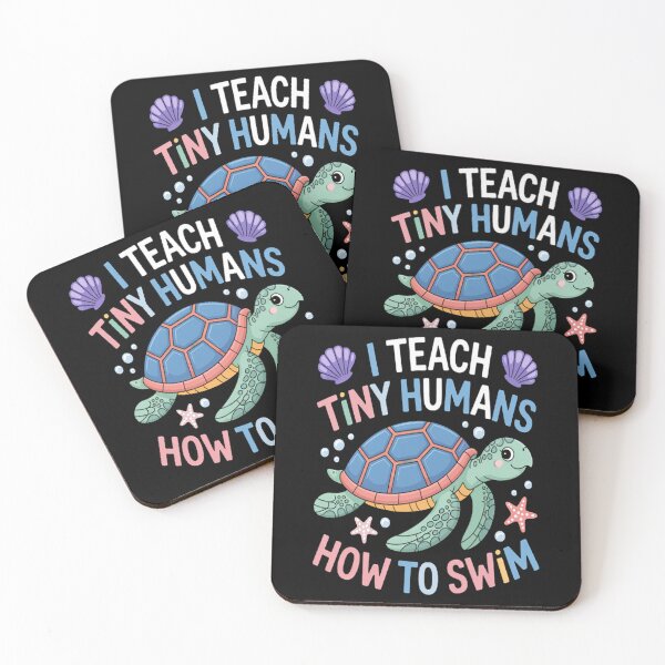 Item preview, I Teach Tiny Humans How To Swim designed and sold by kakashinn.