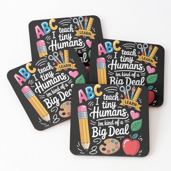 Item preview, I Teach Tiny Humans Teacher Appreciation Back To School designed and sold by kakashinn.