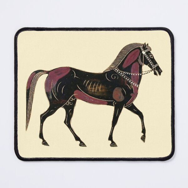 Item preview, The Pride of Corinth: Archaic Greek Horse Black-Figure Art designed and sold by FreiherrPK.