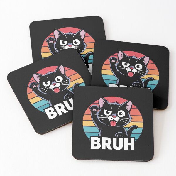 Item preview, Meme Saying Bruh Cat Boys Girls Teens Men Women designed and sold by MarryIsMonth.