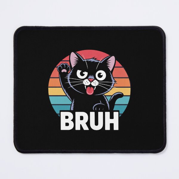 Item preview, Meme Saying Bruh Cat Boys Girls Teens Men Women designed and sold by MarryIsMonth.