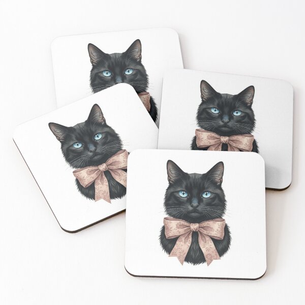 Item preview, Cat With Bow Stickers designed and sold by snehminshi.