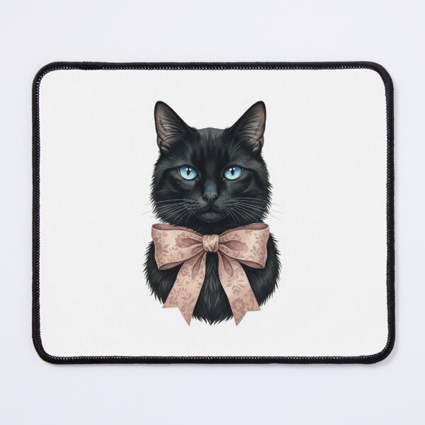 Item preview, Cat With Bow Stickers designed and sold by snehminshi.
