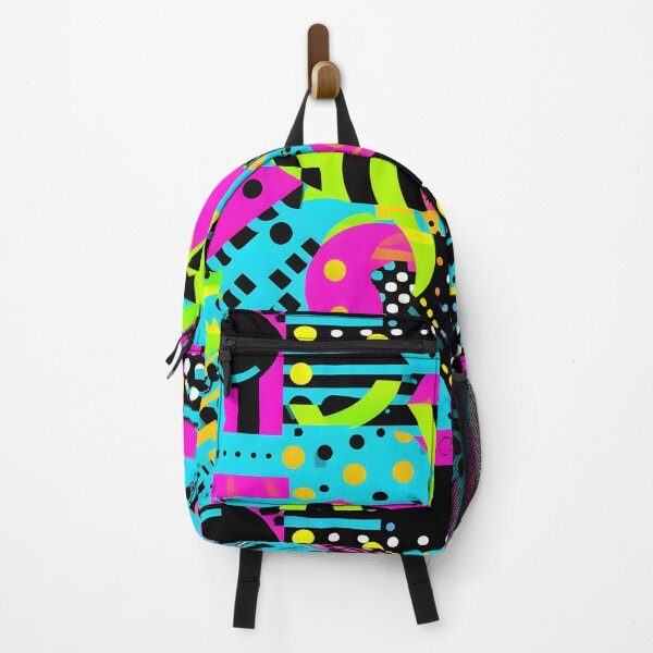 Item preview, 1980's Memphis Design Style Fluro Pattern 2 designed and sold by Retro Skate Shop.