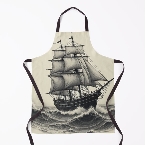 Item preview, Galleon on Stormy Seas designed and sold by magdalashore.