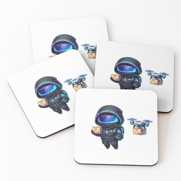 Item preview, Delivery Bot – Futuristic Courier Droid designed and sold by the-dovlat.
