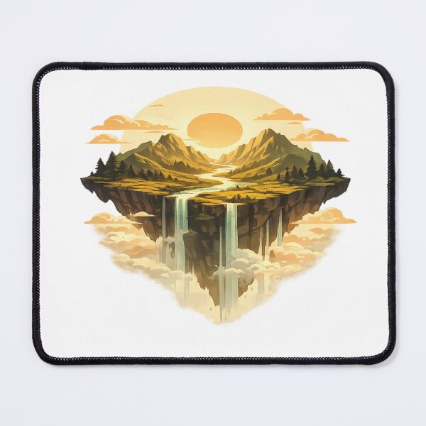 Item preview, Floating Valley Fantasy Landscape designed and sold by Artistmonkey345.